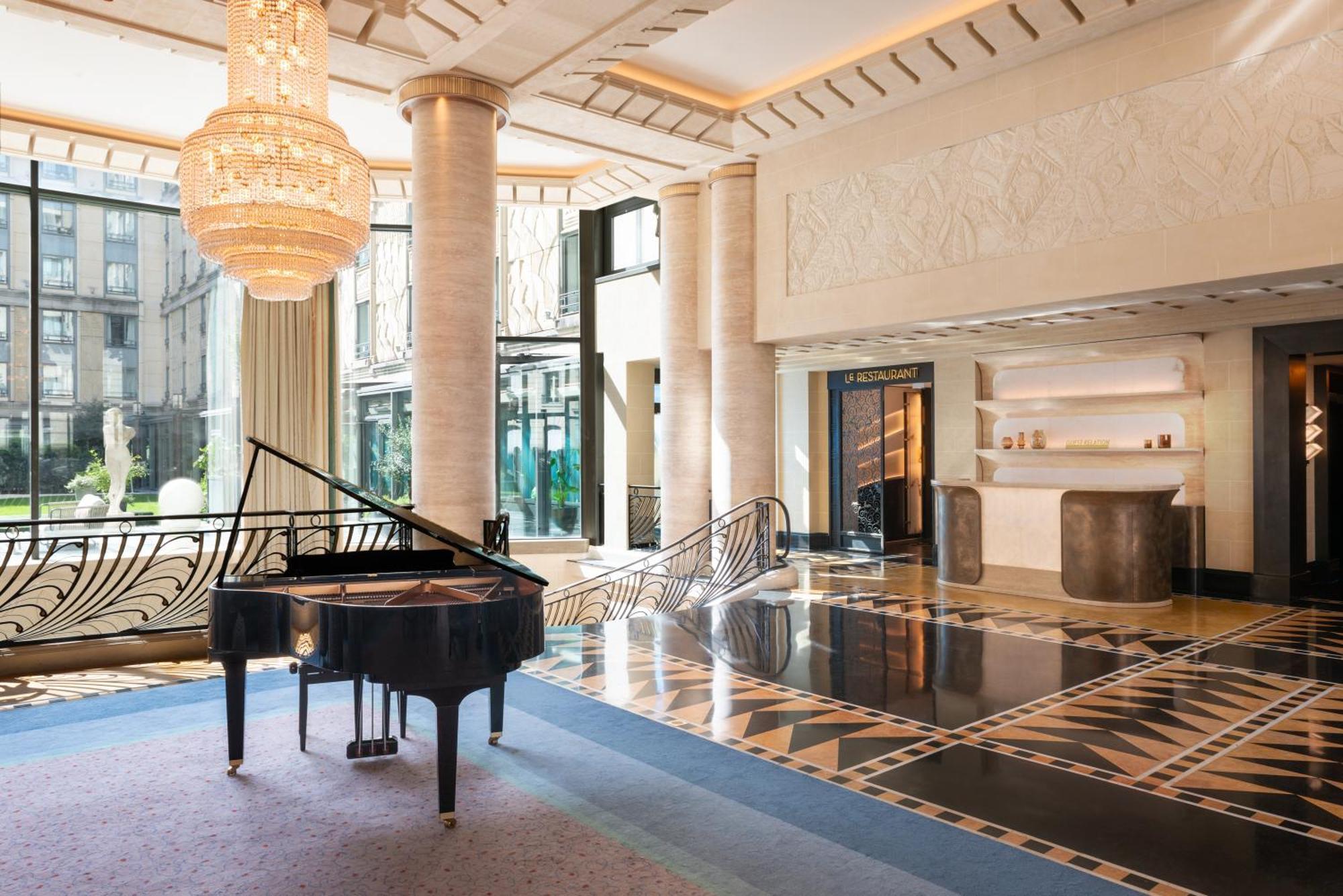 L'Hotel Du Collectionneur Paris Eksteriør billede The lobby of the hotel