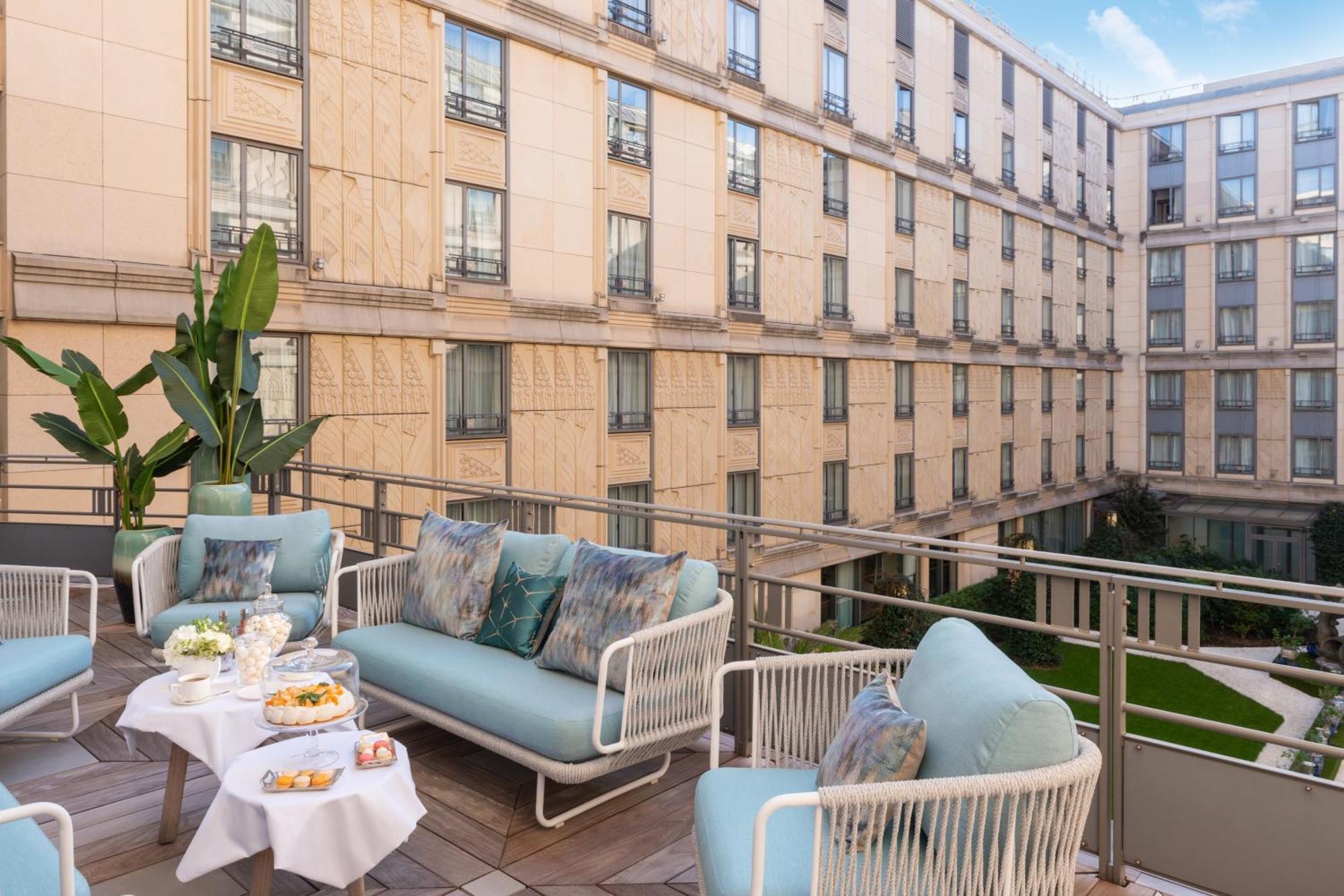 L'Hotel Du Collectionneur Paris Eksteriør billede The Terrace at The Ivy Collection