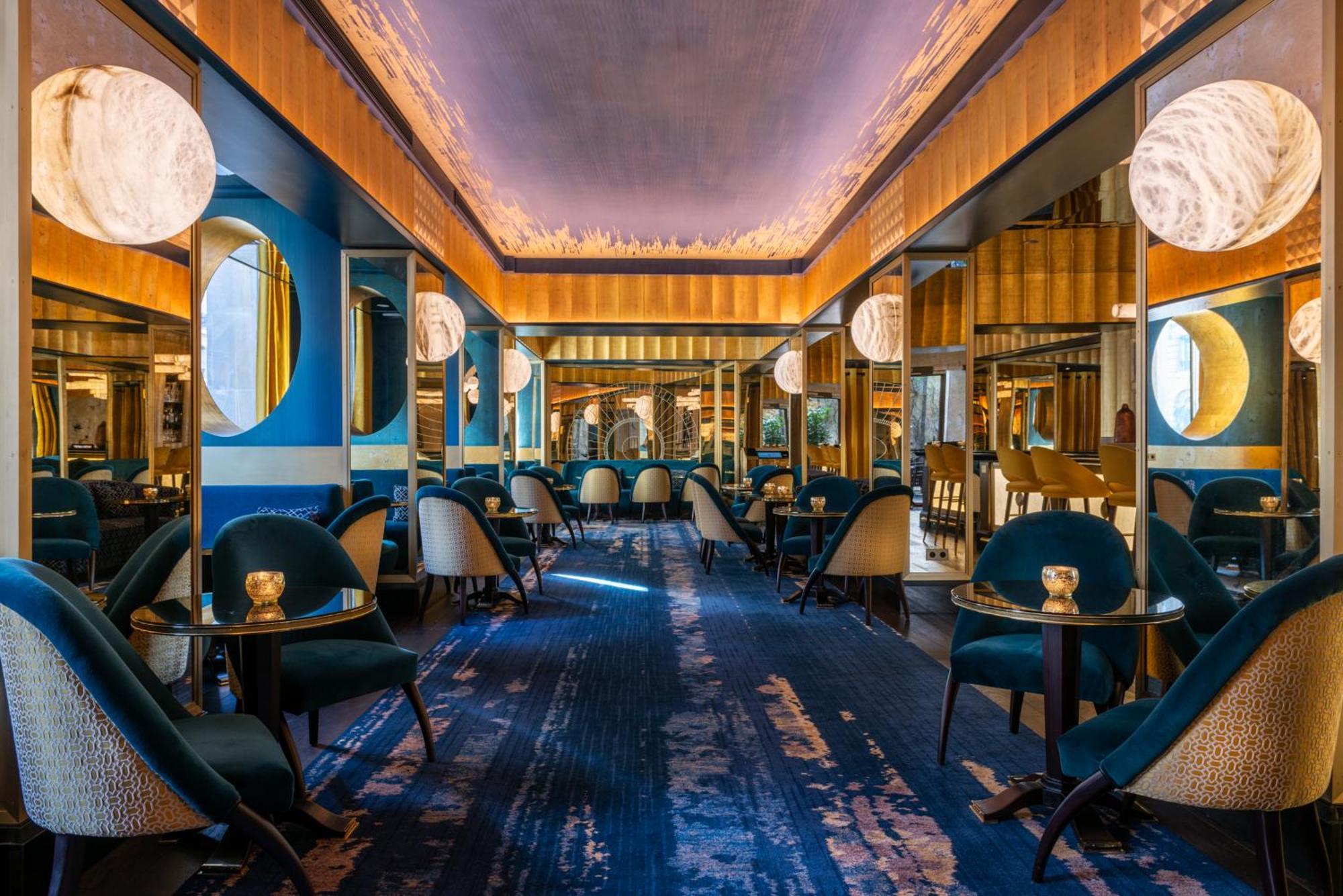 L'Hotel Du Collectionneur Paris Eksteriør billede The interior of the restaurant
